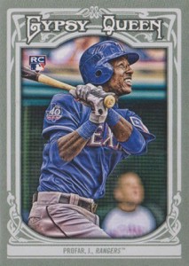 2013 Topps Making Their Mark Jurickson Profar Jersey Card #MMR-JPR Rangers  