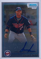 MIGUEL SANO ROOKIE CARD REFRACTOR Bowman's Best Baseball RC Minnesota  Twins!