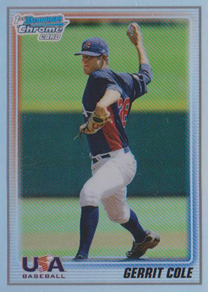 Gerrit Cole Rookie 2010 Topps USA Baseball #USA-25 UCLA Astros