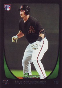 2011 Bowman Chrome Prospects bcp99 Paul Goldschmidt Rookie