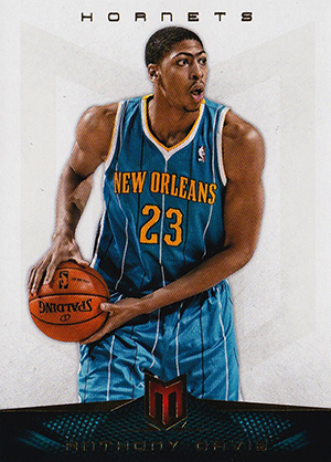 Anthony Davis ROOKIE CARD - LAKERS PANINI PAST PRESENT ROOKIE - MINT