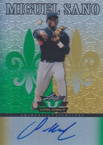 Miguel Sano baseball card (Minnesota Twins Slugger) 2011 Topps Bowman  Chrome #BCP205 Rookie