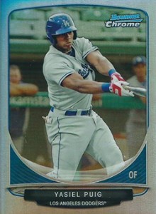 2013 Bowman YASIEL PUIG rookie card – The OC Dugout