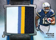 Manti Te'O 2013 Bowman Sterling Rookie RC Jersey 75/1206 Chargers