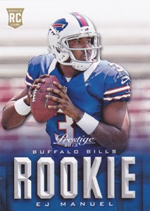 Panini Authentic Inks Buffalo Bills Rookie Superstar EJ Manuel to