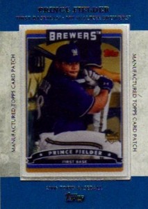 2013 Topps Tribute Transitions Relics PF Prince Fielder Dual Jersey 3/99 -  Sportsnut Cards