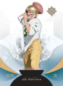 2013 Upper Deck Ultimate Collection Football Joe Montana 2013 Upper Deck Ultimate Collection Football Cards 1