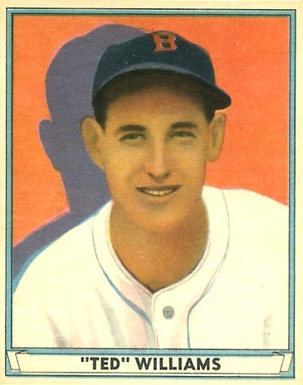 Ted Williams 1941 PLAY BALL Dover Reprint Card #14 _ Exact Card (B)