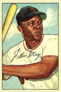 1951 Bowman #305 Willie Mays Rookie Card – PSA EX+ 5.5