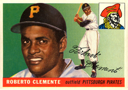 1965 Topps # 160 Roberto Clemente Pittsburgh Pirates (Baseball Card) EX  Pirates