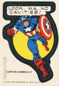 1975 Topps Comic Book Heroes Stickers 2