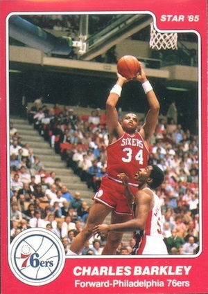 Charles Barkley Rookie Cards and Other Vintage Cards