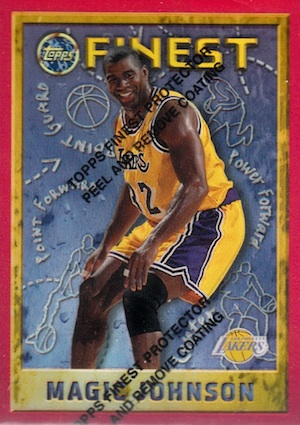 1995-96 Topps Finest Basketball Checklist, Set Info, Key Cards