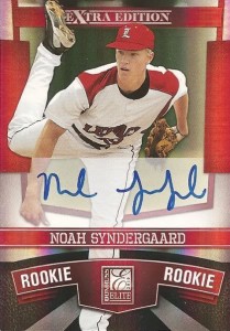 Noah Syndergaard New York Mets Autographed Majestic Authentic