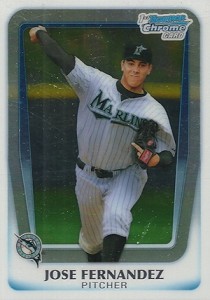 2011 Bowman Draft Chrome Prospects #BDPP29 Jose Fernandez NM-MT Florida  Marlins Baseball