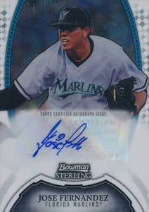 2011 Bowman Draft Chrome Prospects #BDPP29 Jose Fernandez NM-MT Florida  Marlins Baseball