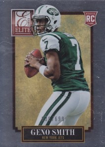 2013 Panini Elite Football Geno Smith RC 2013 Elite Football Cards 2