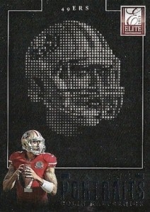 2013 Panini Elite Football Portraits Colin Kaepernick 2013 Elite Football Cards 14
