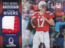2013 Panini Elite Football Pro Bowl Standouts Prime Philip Rivers 2013 Elite Football Cards 22