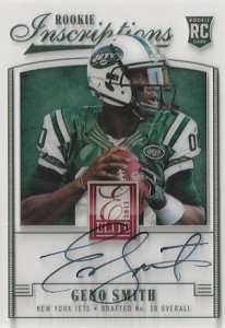2013 Panini Elite Football Rookie Inscriptions Autograph Geno Smith 2013 Elite Football Cards 25
