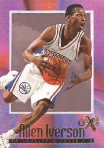 Allen Iverson 1997 Upper Deck Unsigned Rookie Card