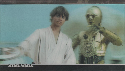 1996 Topps Star Wars 3Di Widevision Trading Cards 3