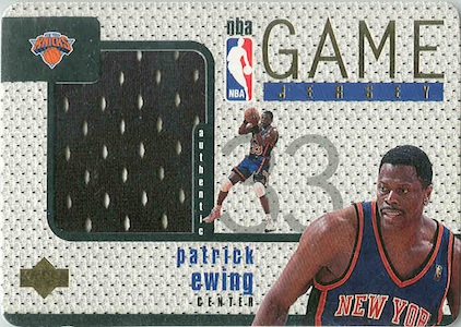 Patrick Ewing 1986-87 Star Best of the New/Old Card