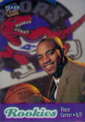 vince carter rookie year