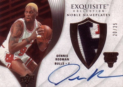 Dennis Rodman Signed Rookie Card - CharityStars