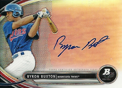 Then and Now: Byron Buxton's Top Autographs - Beckett Pricing