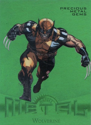 2013 Marvel Fleer Retro Precious Metal Gems Guide, PMG Checklist Info