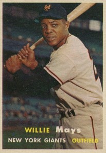 Vintage Willie Mays Baseball Card Timeline: 1951-1974 10