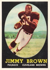 1958 Topps CLEVELAND BROWNS #9 Team Card 