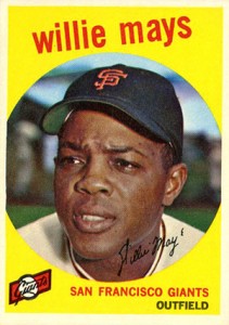 1967 Topps #200 Willie Mays San Francisco Giants Baseball Card