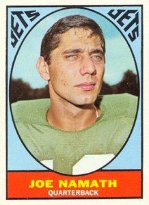 1967 Topps FB - NEW YORK JETS Starter Team Set/Lot (8/14) cards