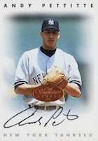 Yankees SGA, Andy Pettite 8x10 Stats Card, Photo card with career