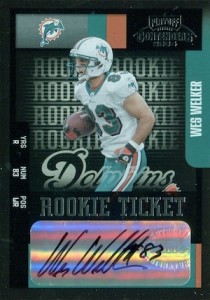 Wes Welker Cards and Memorabilia Guide