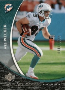 Wes Welker Cards and Memorabilia Guide