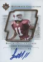 LARRY FITZGERALD 2008 Leaf Rookies & Stars #2 Longevity Materials Ruby  246/250