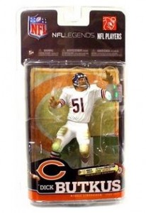 McFarlane NFL Legends Dick Butkus Chicago Bears Black Jersey |