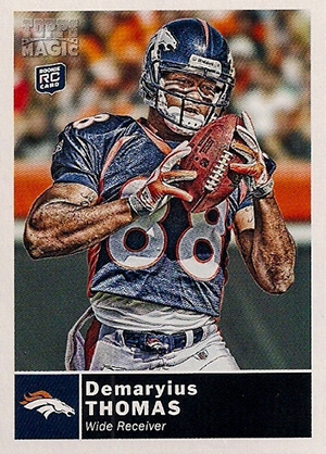 2010 ROOKIES & STARS CROSS TRAINING DEMARYIUS THOMAS (RC) JERSEY /299