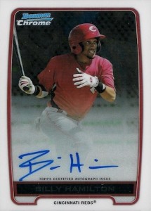  Billy Hamilton baseball card (Cincinnati Reds) 2015