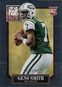 2013 Topps Football #126 Geno Smith RC Rookie New York Jets Official NFL  Trading Card