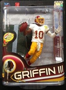 Robert Griffin III RG3 - McFarlane NFL series 32 action figure Redskins