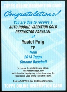 2013 Topps Chrome Baseball - Top Early Pulls and Hit Tracker 7