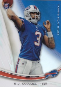 2013 Topps Chrome E.J. Manuel Bills Rookie Football Card #45 at 's  Sports Collectibles Store