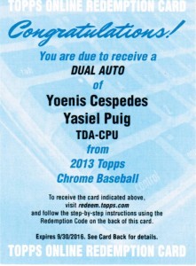 2013 Topps Chrome Baseball - Top Early Pulls and Hit Tracker 6