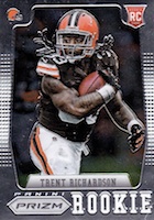 2012 Absolute Trent Richardson Browns Rookie Jersey Football Card