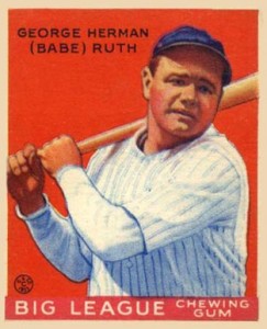 Framed Facsimile Autographed Babe Ruth 33x42 NY Grey Reprint Laser Auto  Jersey