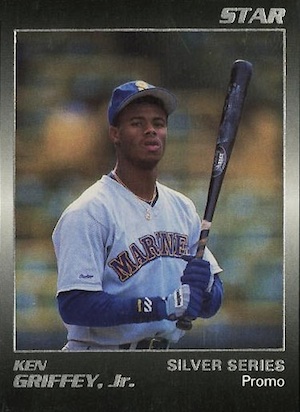 KEN GRIFFEY JR. 1987 Moeller High School Pre-Rookie PROMO Baseball Card by  AAMER, KG8, Near Mint –